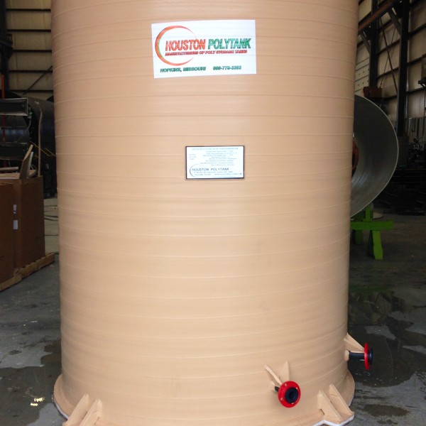 1,500 GAL Polyethylene Tank with Tie Downs