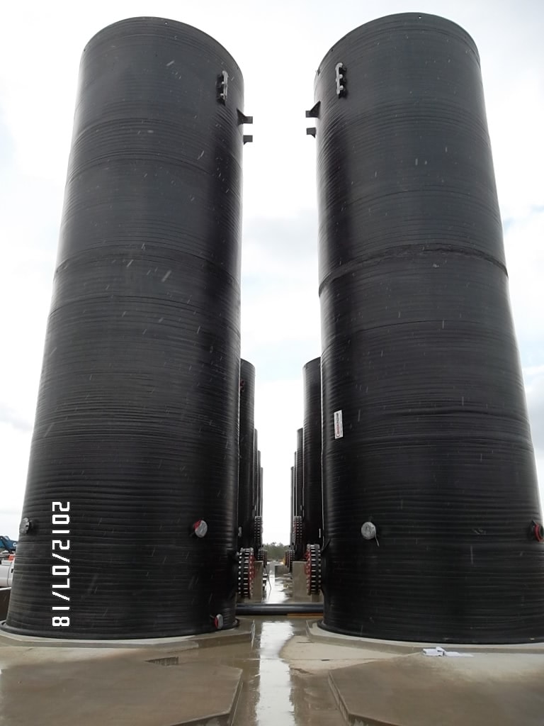 (2) Wastewater Storage Tanks