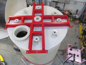 Chemical Storage Tank Mixer Mount